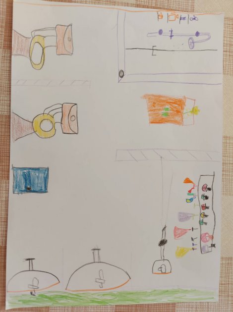 Felújítandó mosdóhelyiségről egy rajz