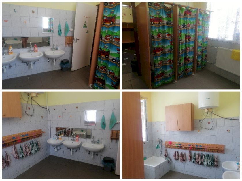 Felújítandó mosdóhelyiség